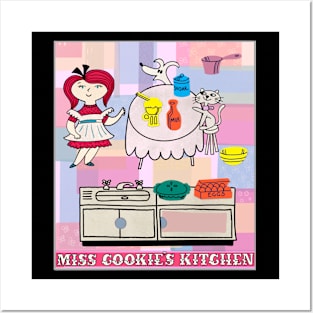 Vintage Miss Cookie’s Kitchen Posters and Art